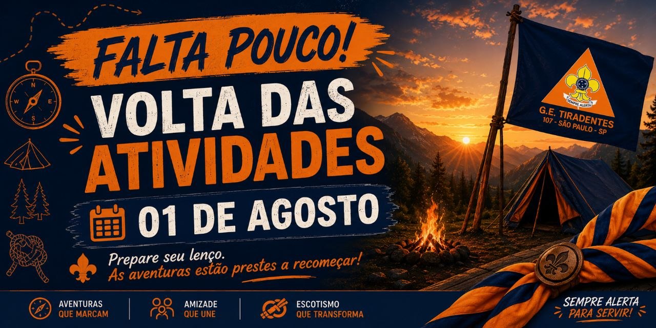 Volta das Atividades 2ª Semestre 2026
